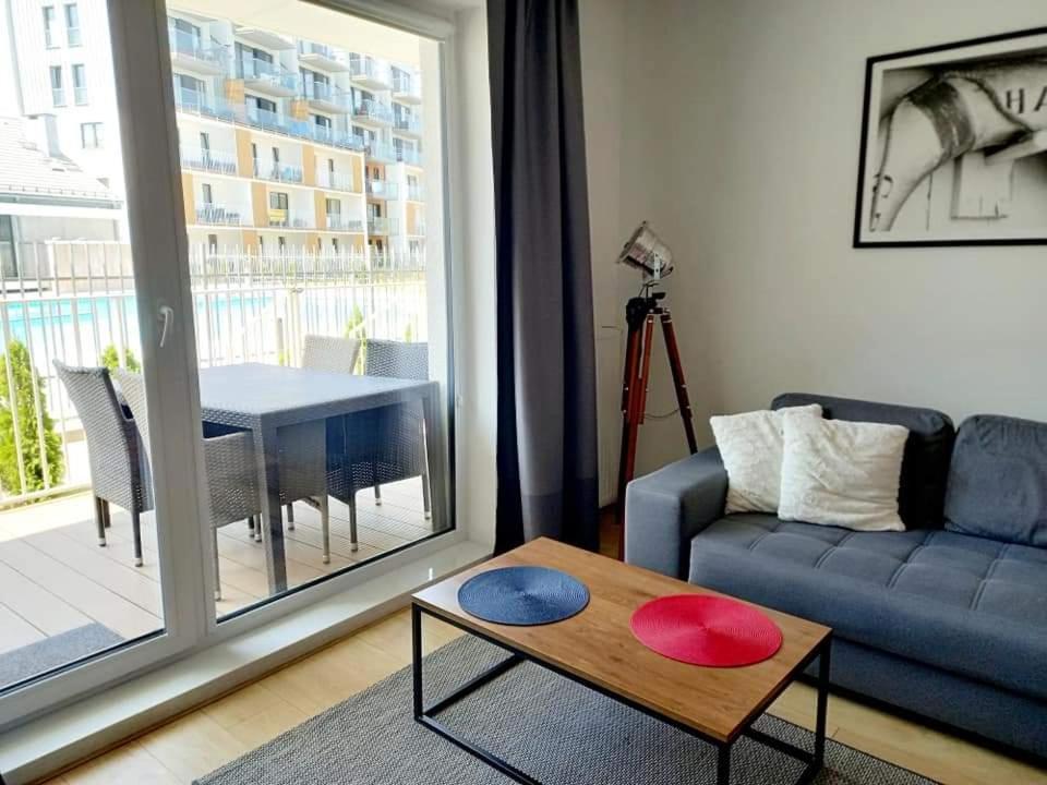 Apartament 4 Seasons- Basen Wewnetrzny,Jacuzzi,Sauna,Silownia I Kulkoland W Cenie!!! Kołobrzeg Buitenkant foto
