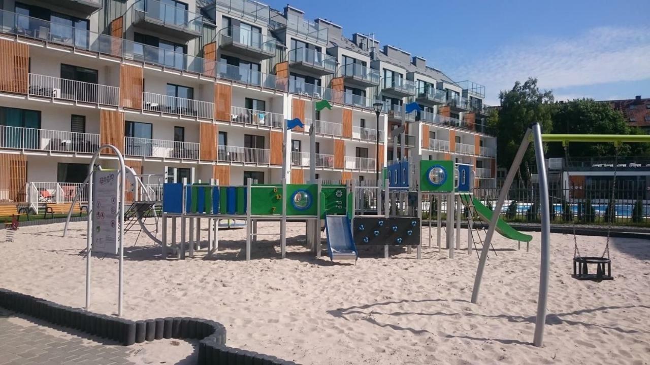 Apartament 4 Seasons- Basen Wewnetrzny,Jacuzzi,Sauna,Silownia I Kulkoland W Cenie!!! Kołobrzeg Buitenkant foto
